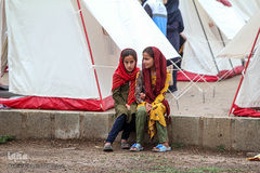 امداد فرهنگی به کودکان در مناطق سیل‌زده خوزستان