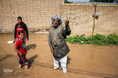 سیلاب در روستای «سید عباس» شوش