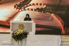 مرحله نیمه نهایی متسابقان سومین دوره مسابقات بین‌المللی قرآن بانوان