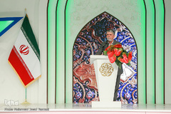 سیدعباس صالحی، وزیر فرهنگ و ارشاد اسلامی در افتتاحیه سی‌و‌ششمین مسابقات بین‌المللی قرآن کریم
