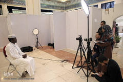 در حاشیه دومین روز مسابقات بین المللی قرآن کریم