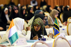 دومین روز رقابت فینالیست‌های سومین دوره مسابقات بین‌المللی قرآن بانوان