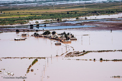 تصاویر هوایی مناطق سیل زده خوستان