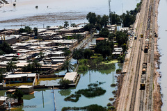 تصاویر هوایی مناطق سیل زده خوستان