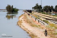 تصاویر هوایی مناطق سیل زده خوستان