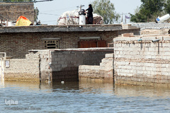 هوفل علی‌آباد گرفتار در سیل