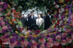 ادای احترام شرکت‌کنندگان در مسابقات بین‌المللی قرآن به امام راحل
