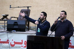 محفل انس با قرآن متسابقین سی و ششمین مسابقات بین المللی قرآن کریم در جوار مضجع شریف بنیانگذار کبیر انقلاب اسلامی، حضرت امام خمینی(ره)