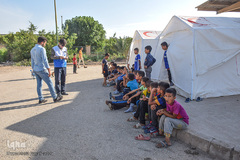 اسکان سیل‌زدگان روستای دریسیه