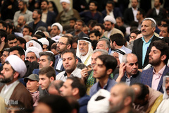 دیدار مسئولین و شرکت کنندگان سی‌وششمین دوره مسابقات بین‌المللی قرآن با رهبر انقلاب