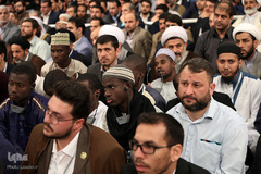 دیدار مسئولین و شرکت کنندگان سی‌وششمین دوره مسابقات بین‌المللی قرآن با رهبر انقلاب