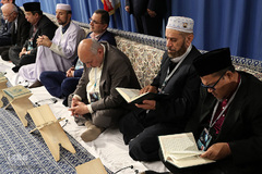 دیدار مسئولین و شرکت کنندگان سی‌وششمین دوره مسابقات بین‌المللی قرآن با رهبر انقلاب