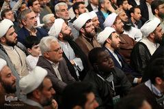 دیدار مسئولین و شرکت کنندگان سی‌وششمین دوره مسابقات بین‌المللی قرآن با رهبر انقلاب