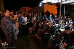 جشن نیمه شعبان در منطقه سیل‌زده پلدختر