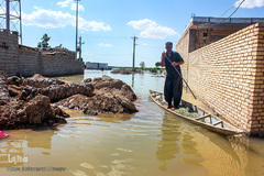 آب‌گرفتگی روستاهای شادگان