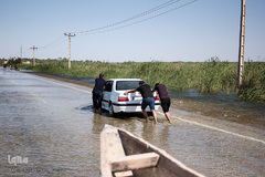 آب‌گرفتگی روستاهای شادگان