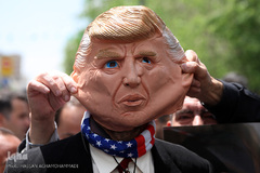 راهپیمایی نمازگزاران تهرانی در حمایت از بیانیه شورای عالی امنیت ملی