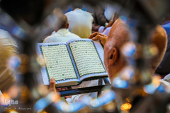 جزء خوانی قرآن حرم حضرت ابوالفضل العباس(ع)