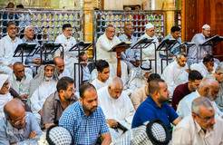 جزء خوانی قرآن حرم حضرت ابوالفضل العباس(ع)