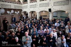 مراسم تشییع پیکر مرحوم محسن مظاهری، پیشکسوت قرآنی