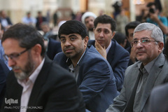 عیسی علیزاده، معاون فرهنگی جهاددانشگاهی در تجدیدمیثاق دانشگاهیان با آرمان‌های حضرت امام خمینی(ره)