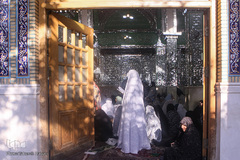 نماز عیدسعید فطر درجوار حرم حضرت امامزاده حسن(ع)