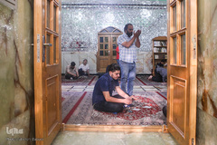 نماز عیدسعید فطر درجوار حرم حضرت امامزاده حسن(ع)