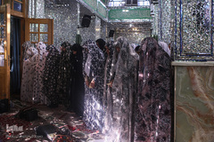 نماز عیدسعید فطر درجوار حرم حضرت امامزاده حسن(ع)