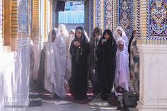 نماز عیدسعید فطر درجوار حرم حضرت امامزاده حسن(ع)