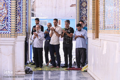 نماز عیدسعید فطر درجوار حرم حضرت امامزاده حسن(ع)