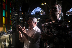 نماز عیدسعید فطر درجوار حرم حضرت امامزاده حسن(ع)