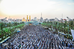 نماز عید سعید فطر در کربلای معلی