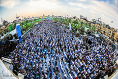 نماز عید سعید فطر در کربلای معلی