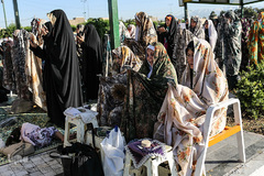 نماز عید سعید فطر در شهر ری