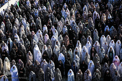 نماز عید سعید فطر در شهر ری