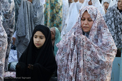 نماز عید سعید فطر در کرج