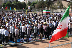 نماز عید سعید فطر در شاهین شهر اصفهان