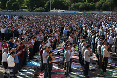 نماز عید سعید فطر در شاهین شهر اصفهان