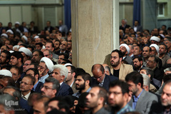 دیدار رئیس و مسئولان قوه قضائیه با رهبرانقلاب