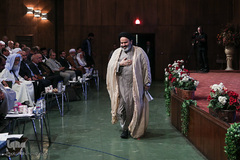 حجت الاسلام ابوالحسن نواب، رییس دانشگاه ادیان و مذاهب در کنفرانس بین‌المللی «ظرفیت‌های راهبردی آموزه‌های اسلام در تحقق همزیستی مسالمت‌آمیز»
