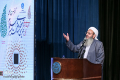 مولوی عبدالحمید اسماعیل زهی، امام جمعه اهل سنت زاهدان در کنفرانس بین‌المللی «ظرفیت‌های راهبردی آموزه‌های اسلام در تحقق همزیستی مسالمت‌آمیز»