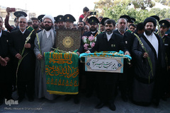 آئین تعویض پرچم حرم حضرت معصومه(س)