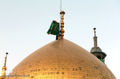 آئین تعویض پرچم حرم حضرت معصومه(س)