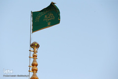 آئین تعویض پرچم حرم حضرت معصومه(س)