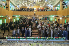 آیین افتتاحیه برنامه‌های دهه کرامت در حرم عبدالعظیم حسنی (ع)