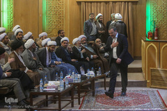 آیین افتتاحیه برنامه‌های دهه کرامت در حرم عبدالعظیم حسنی (ع)