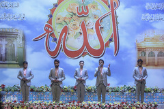 آیین افتتاحیه برنامه‌های دهه کرامت در حرم عبدالعظیم حسنی (ع)