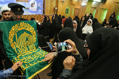 آیین افتتاحیه برنامه‌های دهه کرامت در حرم عبدالعظیم حسنی (ع)