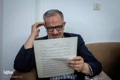 دیدار با استاد خوشنویسی، احمد میرخانی