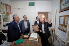 دیدار با استاد خوشنویسی، احمد میرخانی